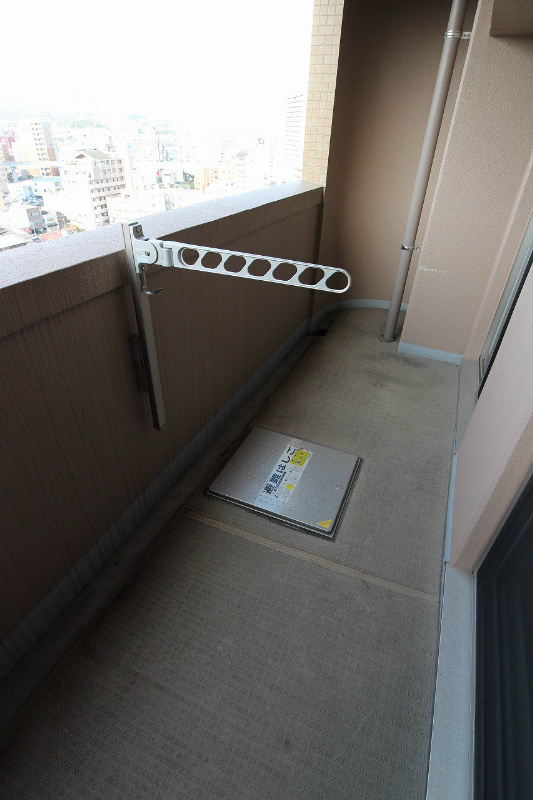 ウイングス三萩野 ベランダ