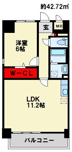 ピュアメゾン 間取り図