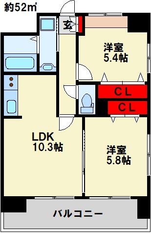 アヴァンセ片野グランデ 間取り図