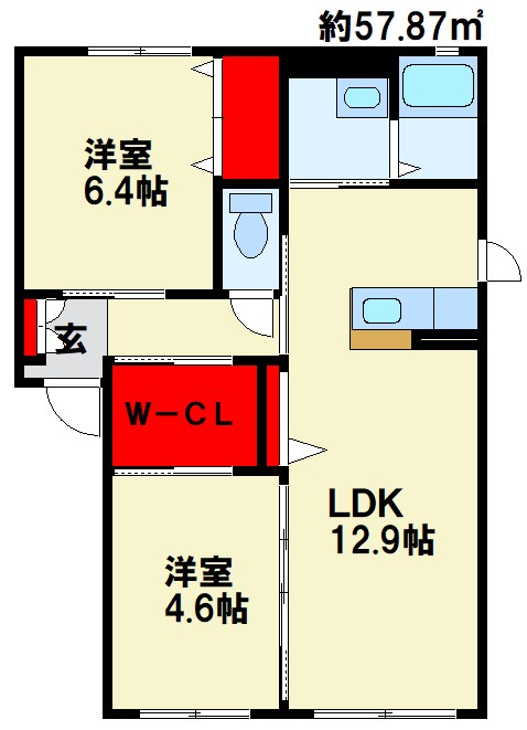 M.J.SKY C 間取り