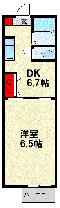 ディアス穴生  間取り