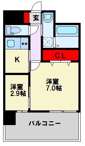 アベニュー黒崎 間取り