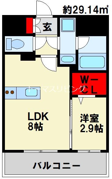 グランフォーレ小倉シティタワー 間取り