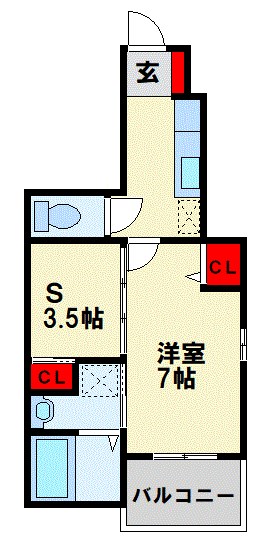 サンシャイン穴生 間取り