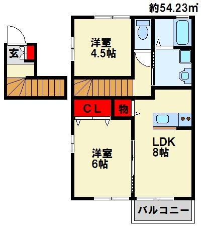 グレイス上の原 間取り