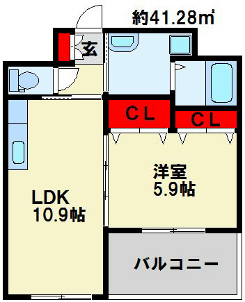 アーリントン  間取り