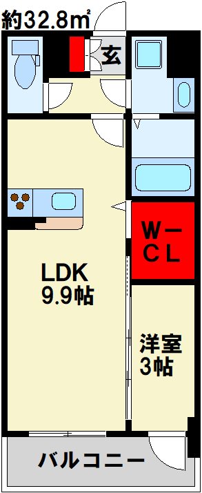 シエラ北方 間取り図