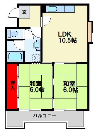 オアシス鳴水 間取り