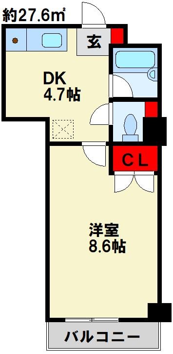 福岡県北九州市八幡西区藤田２丁目 間取り