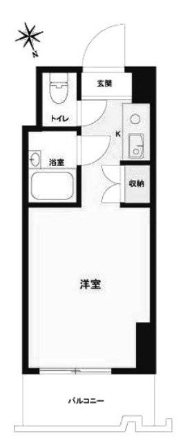 ビブレ西小倉 B 502号室 間取り