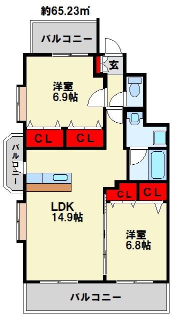 ケリスデール 間取り