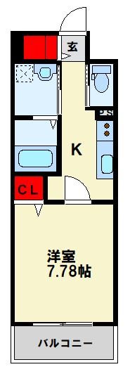 LEGEND KUROSAKI 間取り図