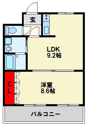 シュテルンハイムHiro　 間取り