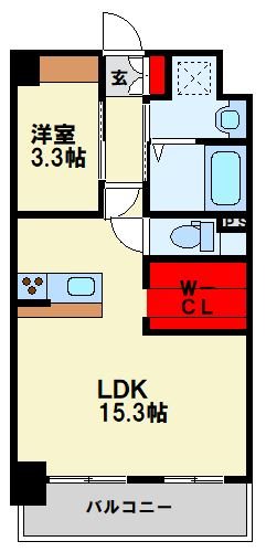 ウィングス熊手 間取り図