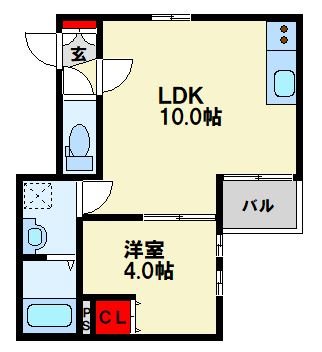 K-plus Ⅰ 間取り図