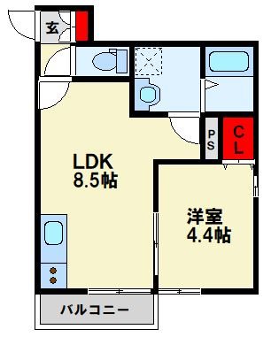 K-plus Ⅰ 間取り