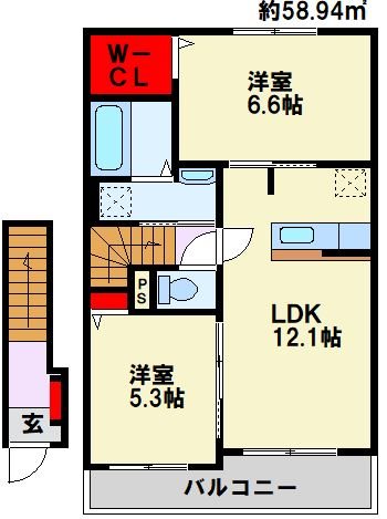リーヴァTAO 間取り