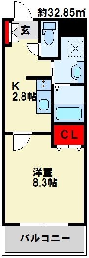 Forest courtⅠ 間取り