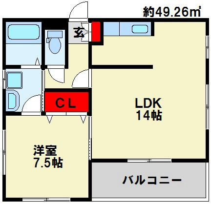 WIN小倉 間取り