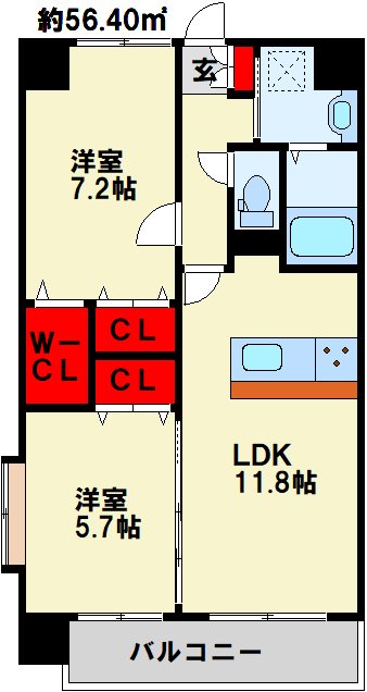 リオ・グランデ 間取り図