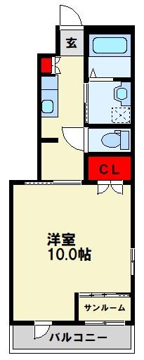 コーポRela 間取り図