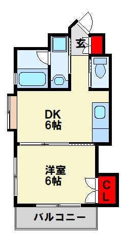 ヒルサイドA 304号室 間取り