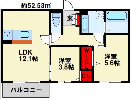 アザレア熊本 間取り