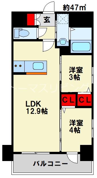 ざ京 間取り図