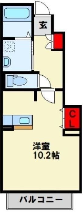 ユニゾン大平 C棟 間取り