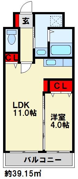 メゾン・ド・ソレイユ　 間取り図