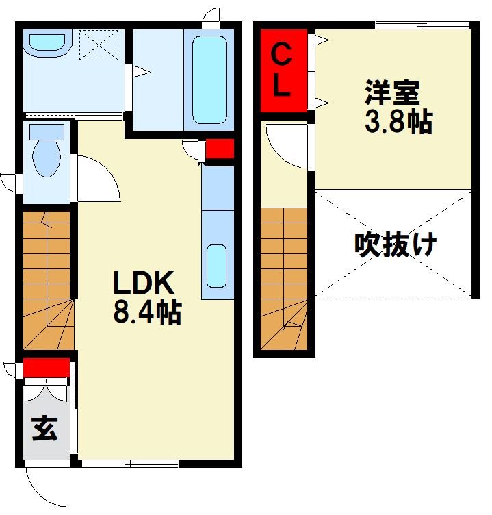 シアハウス木屋瀬 間取り