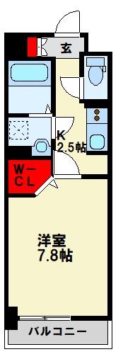 ロータス青山Ⅰ 間取り図