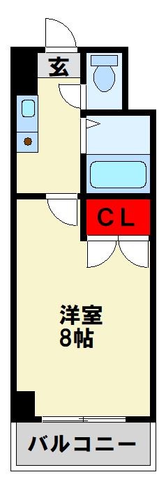 アリビオ八幡 間取り図
