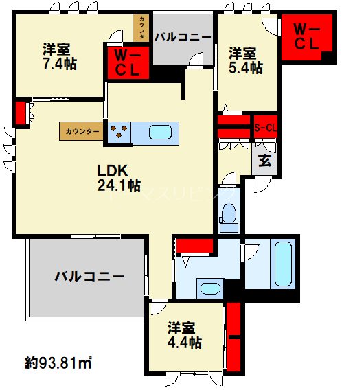 Heritage Takamine   間取り図