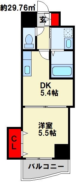 THE SQUARE Club Residence 間取り図