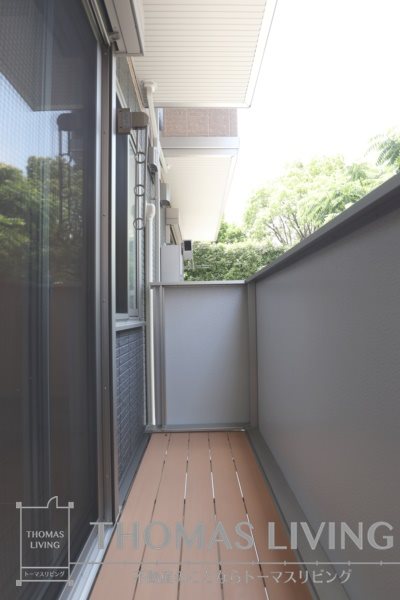 トレス古前 ベランダ