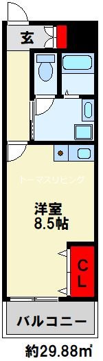 プランドールMK小倉 間取り