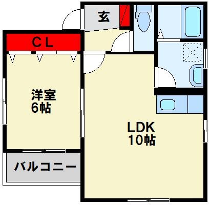 リバティヒルズ浅生Ⅱ 間取り