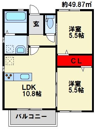 マキハウスⅡ 間取り