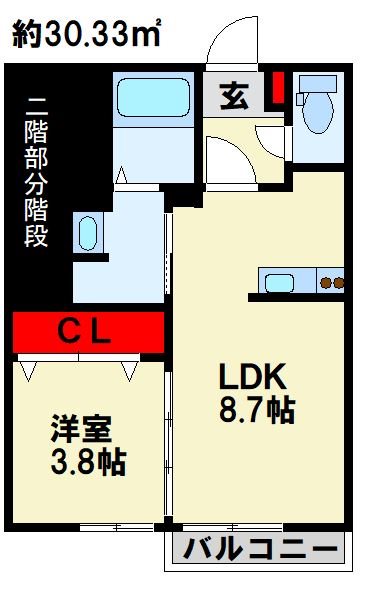 グラン岡垣Ⅰ 間取り図