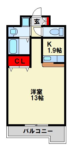 グレイスガーデン岬の山 間取り図