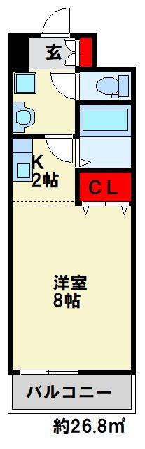 ジュネス壱番館 304号室 間取り