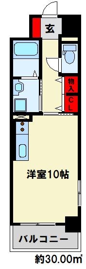 ラインスター三萩野 間取り