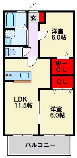 サンハイムせんり1 間取り