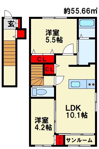 サンテラス 間取り