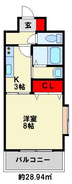 Hamiel下曽根 1102号室 間取り
