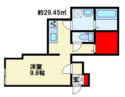 ユアメゾン田原新町 102号室 間取り