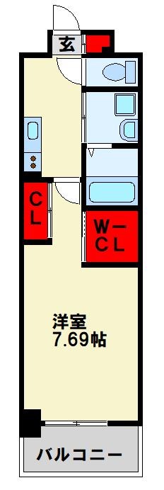 ウイングス穴生 間取り