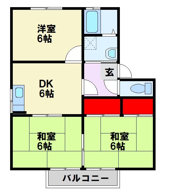 メゾン・ド・リモージュ 間取り図