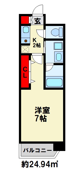 プレンティⅡ 303号室 間取り